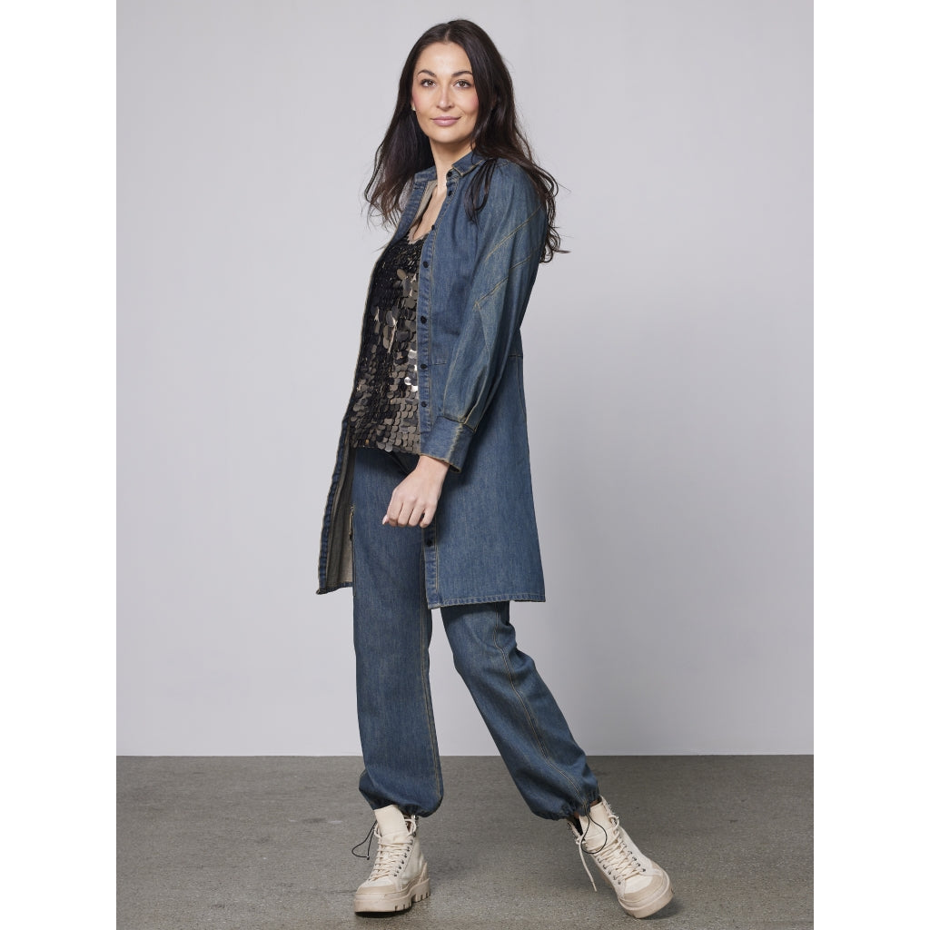 Denim-Hemdkleid – Klassisch & Modern - NÜ