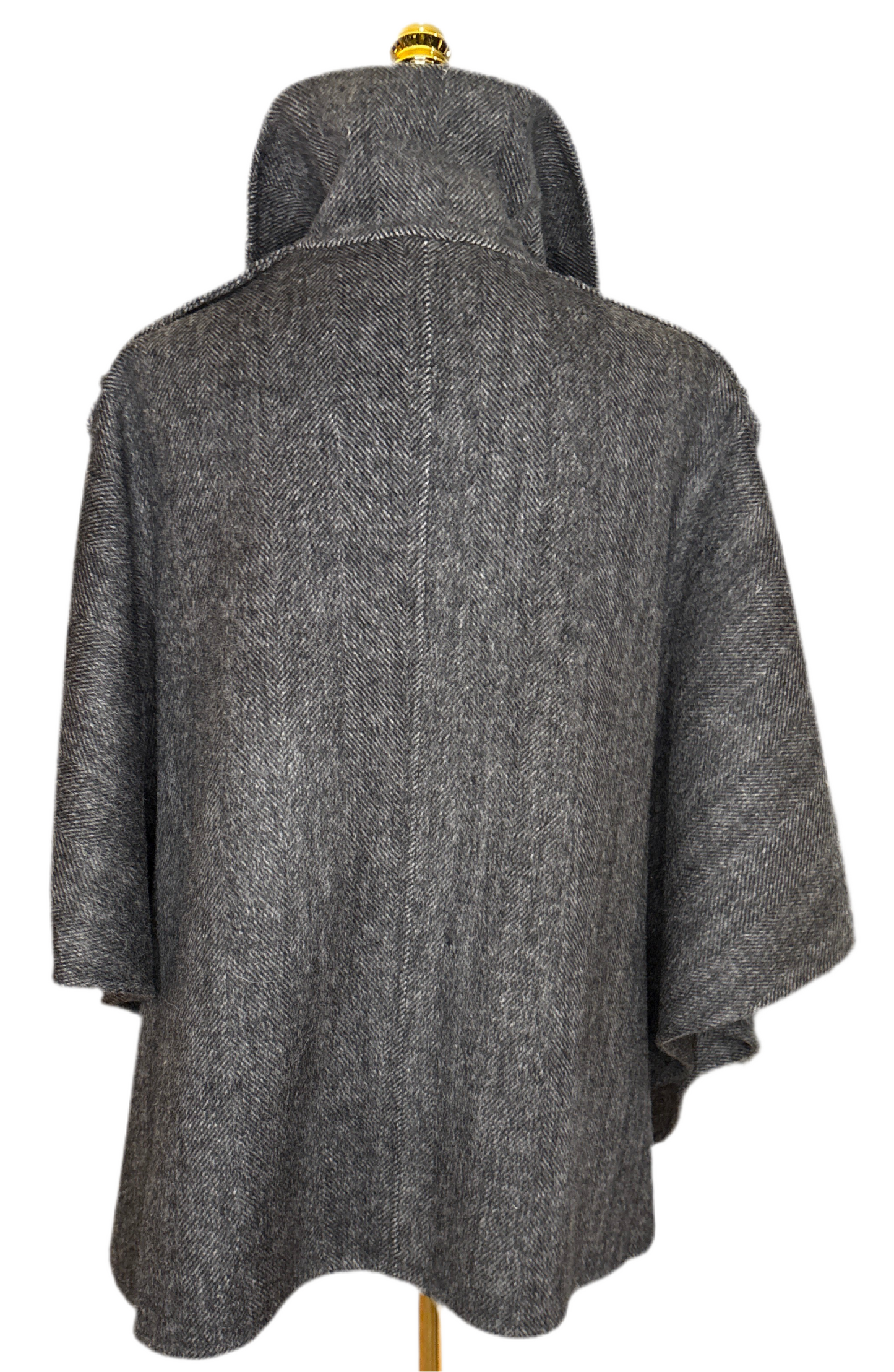 Hochwertiger Poncho in Blau - Alex Max