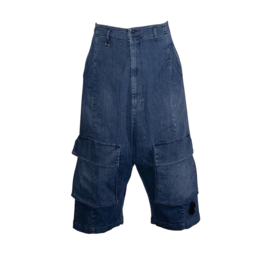 Baggy Cargo Denim – Blau Hose - PLÜ