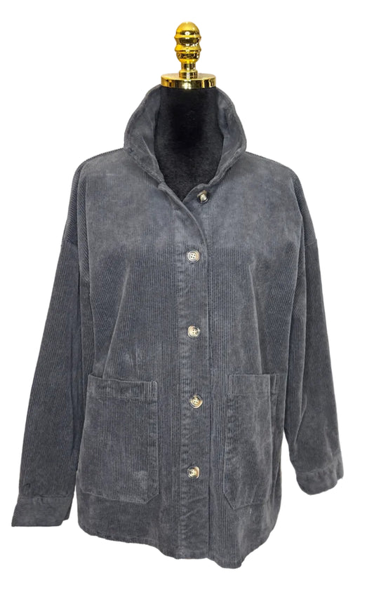 Cordjacke in Blau - Gioya