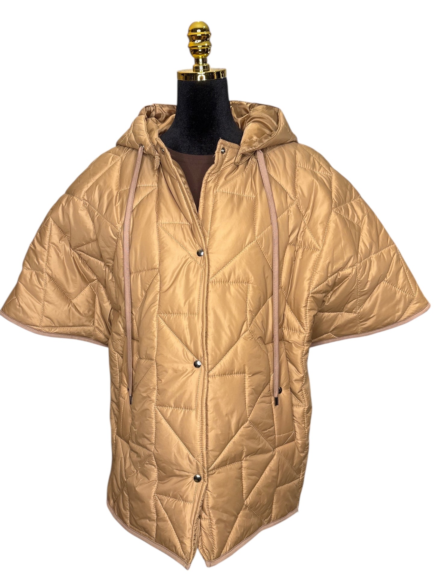 Moderne Weste in Beige, Grün & Schwarz - Jacken