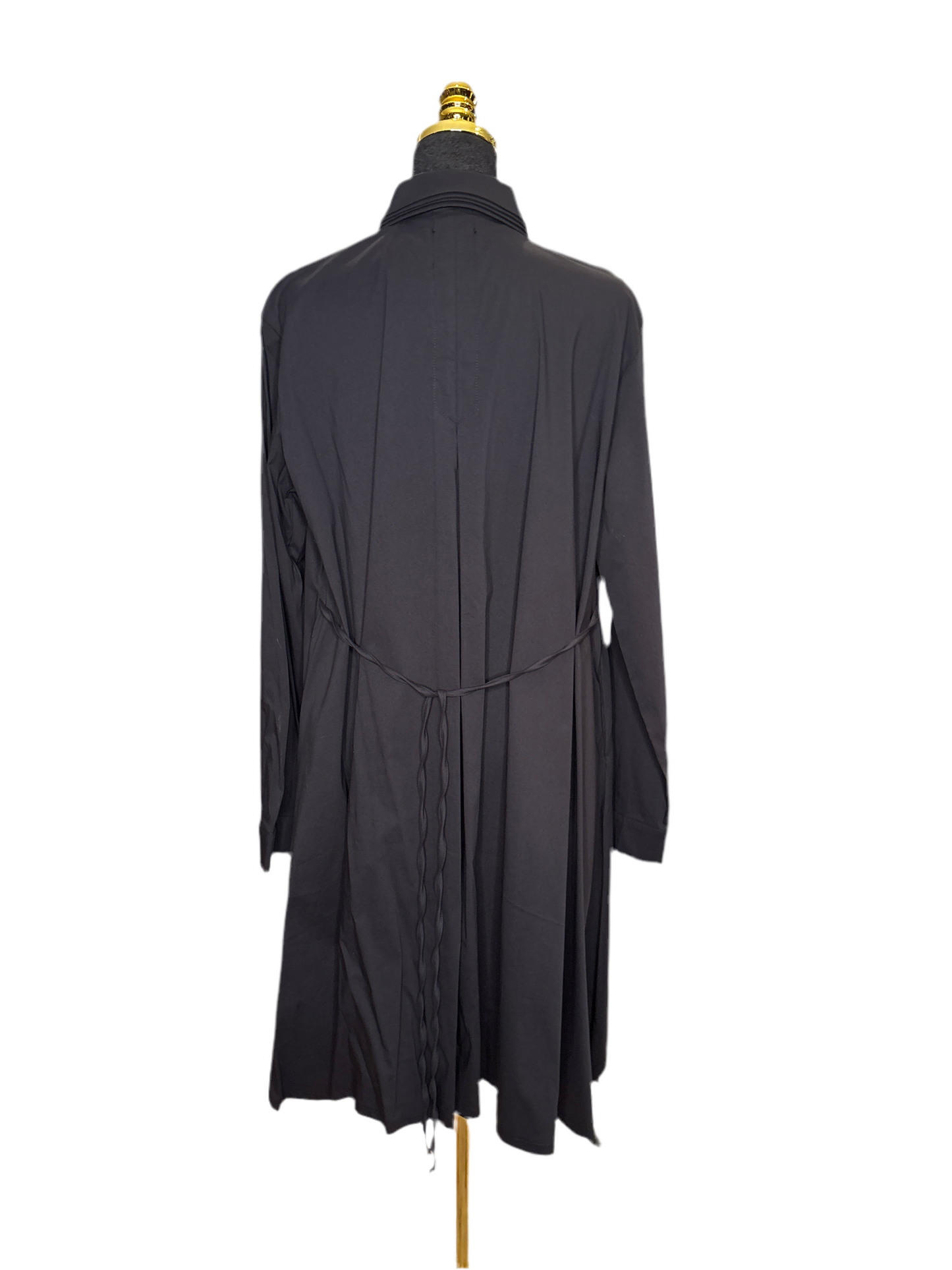 Elegantes Statement Hemd/Bluse in Schwarz - PLÜ